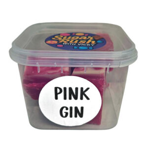 Pink Gin Fudge.