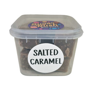 Salted Caramel Fudge.