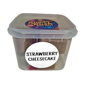 Strawberry Cheesecake Fudge.