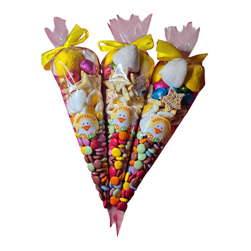 Easter Sweet Cones Yellow